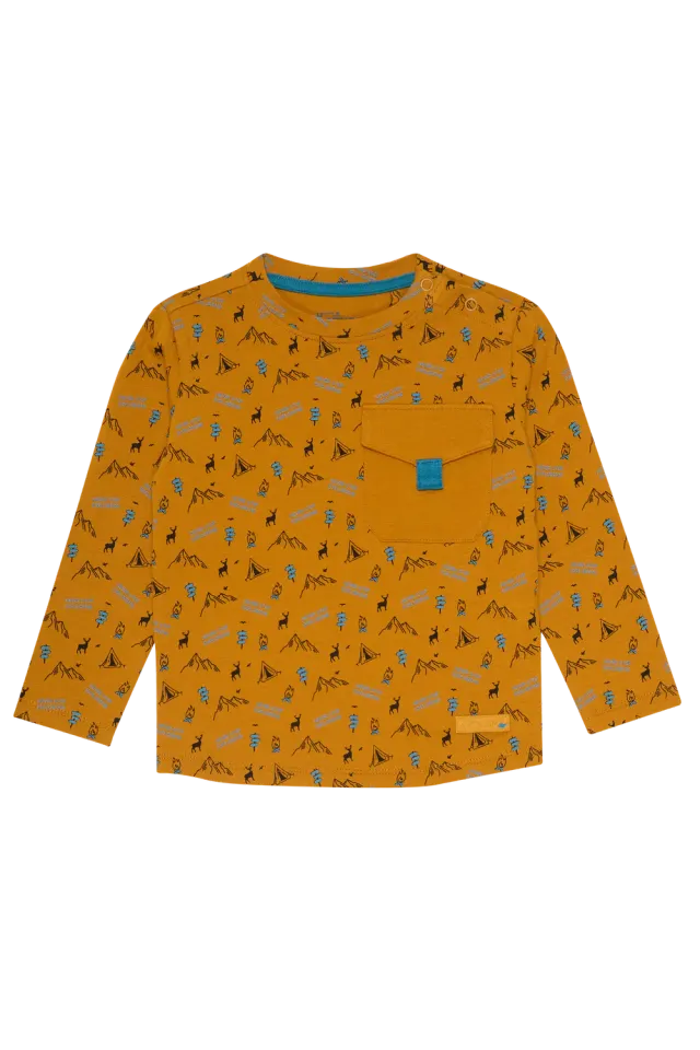 4President Bram longsleeve sand explore katoen 74-116