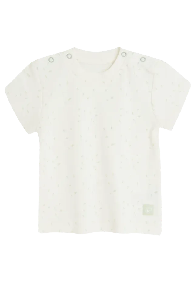 4President Yuri T-shirt Dot Aop katoen