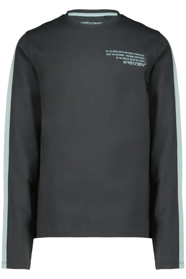 4PRESIDENT Isaak Longsleeve Unexplored print