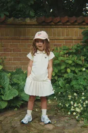 Konges Sløjd Florita poloshirt antique white katoen