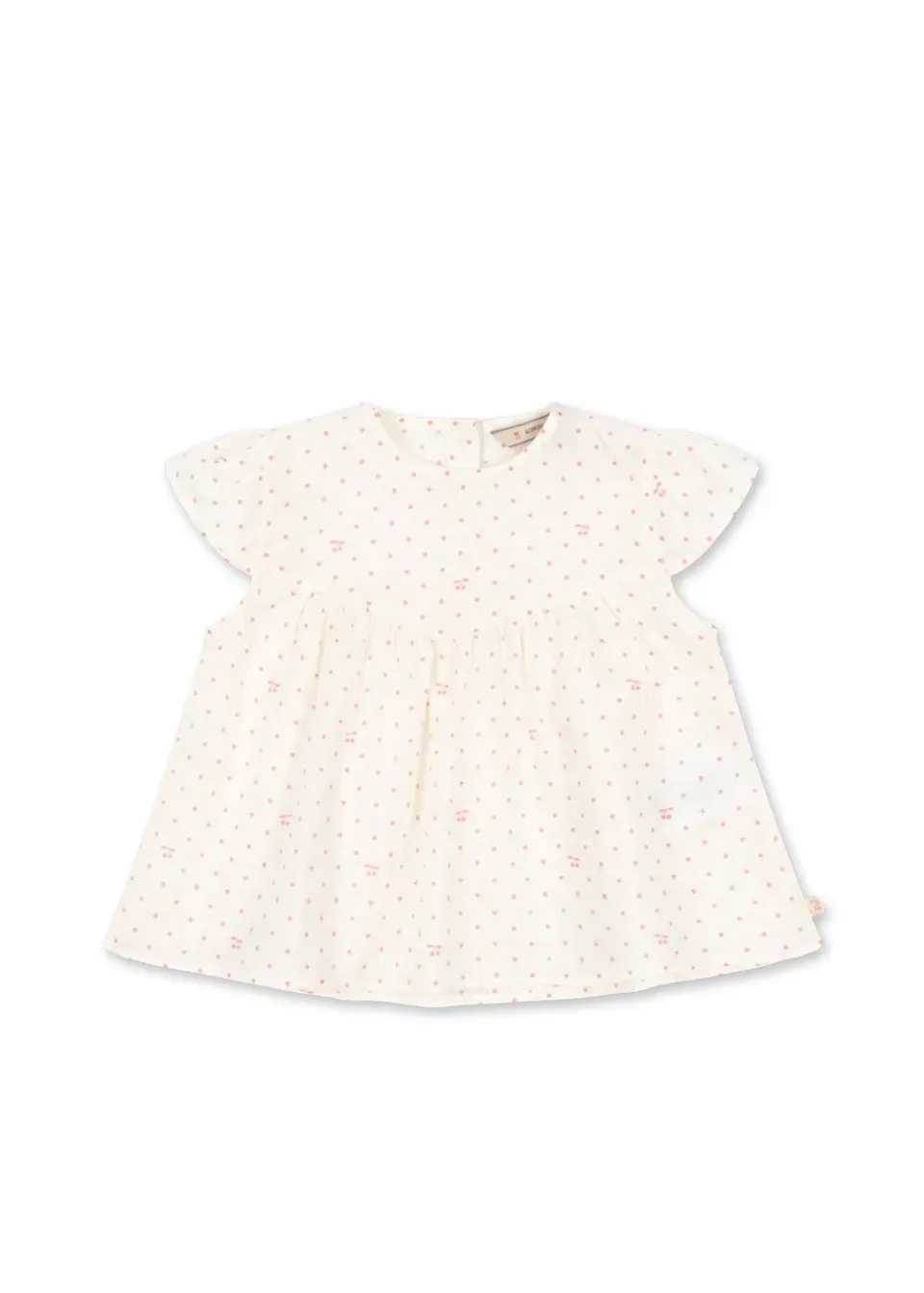 Konges Sløjd Pacey Top Cherry Dot Biokatoen