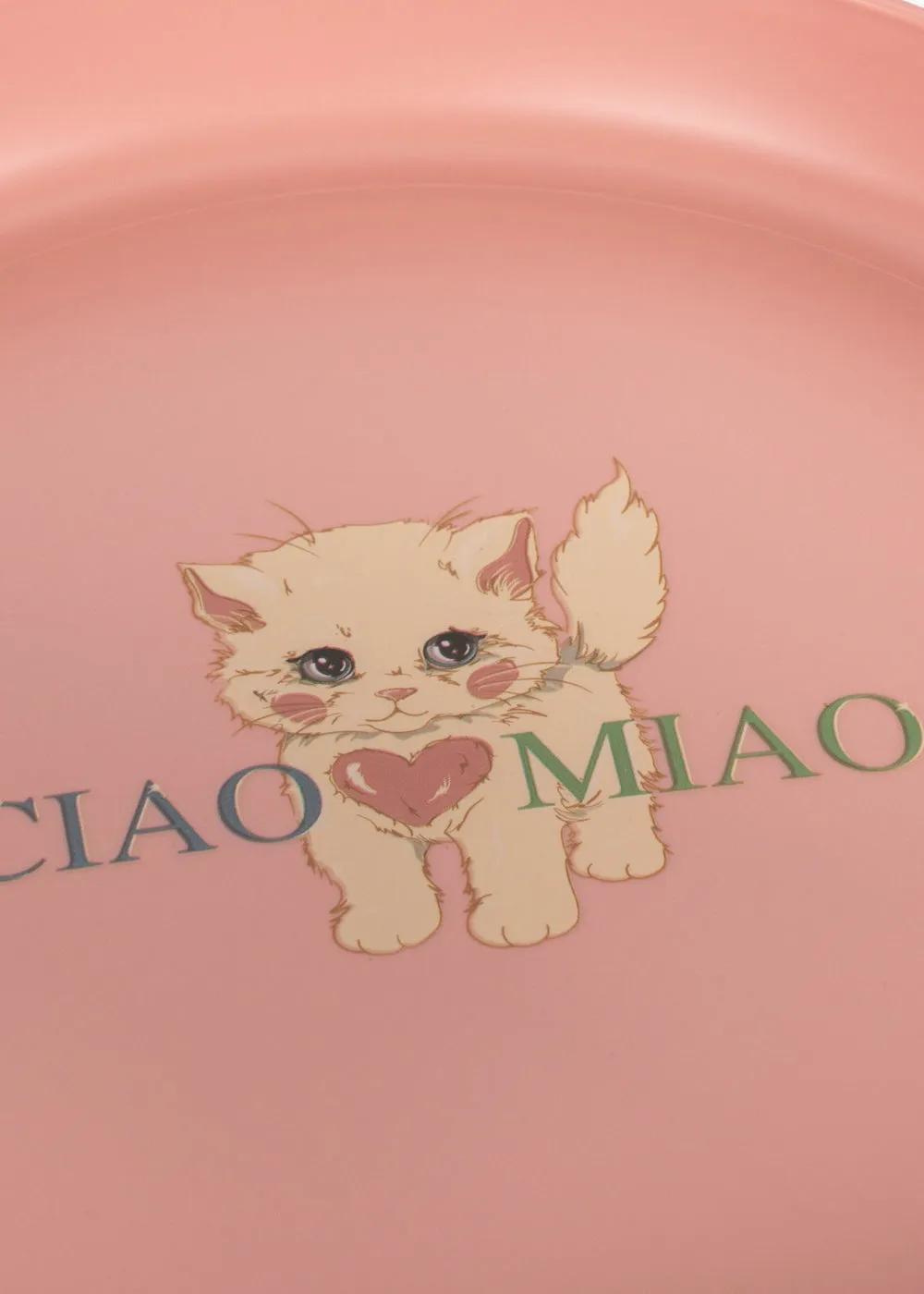 Konges Sløjd kinderservies ciao miao gerecycled PET