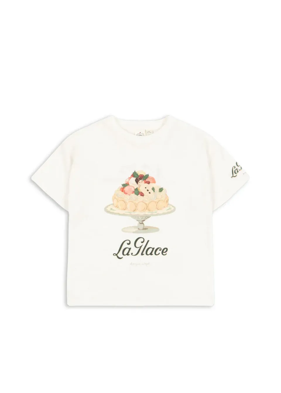 Konges Sløjd La Glace Era T-shirt off white linnen