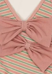 Konges Sløjd Bowwow bikini blush stripe glanzend