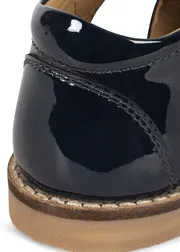 Konges Sløjd Cherry sandalen navy lakleer