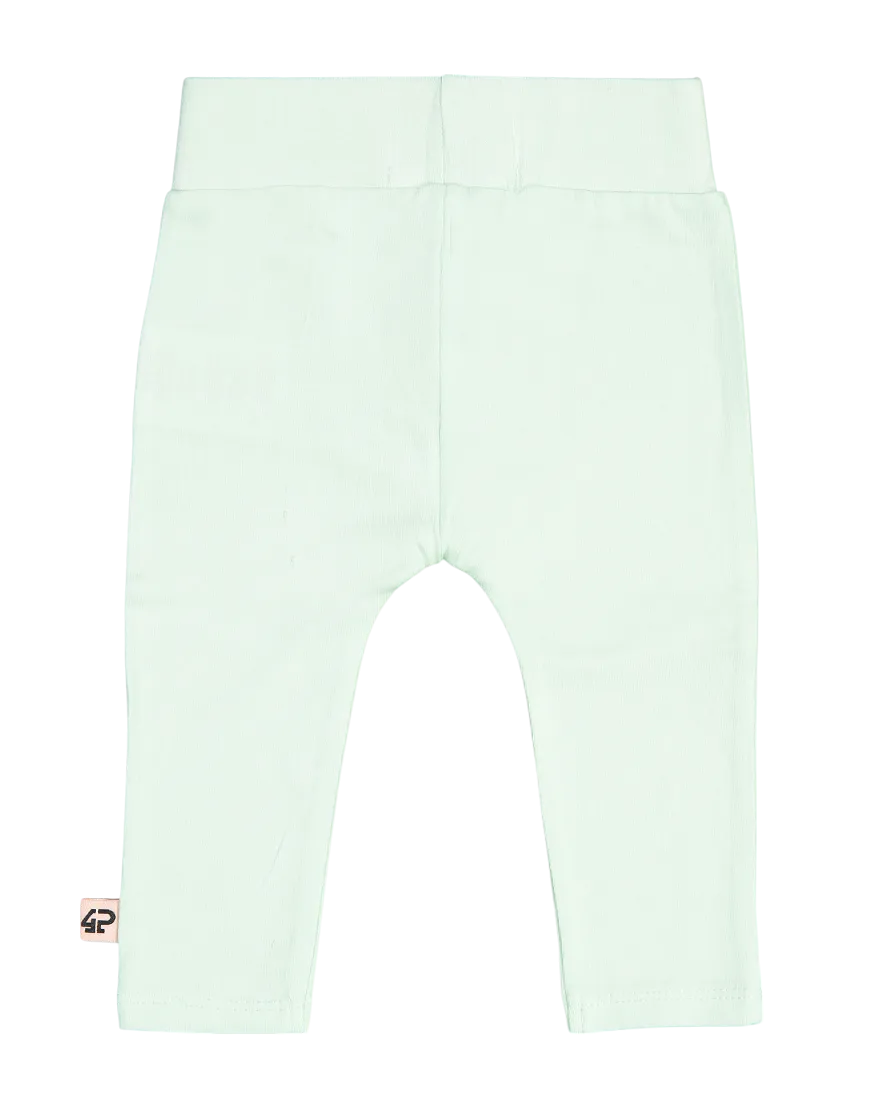 4PRESIDENT Lily Mint legging biokatoen newborn