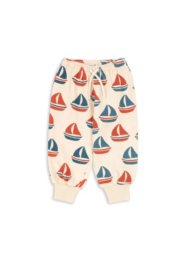 Konges Sløjd Loupy Lou Ahoy Sweatbroek Biokatoen Geborsteld