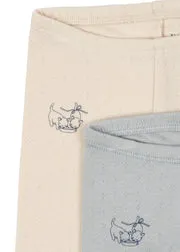 Konges Sløjd Perla broek 2-pack buttercream stretch