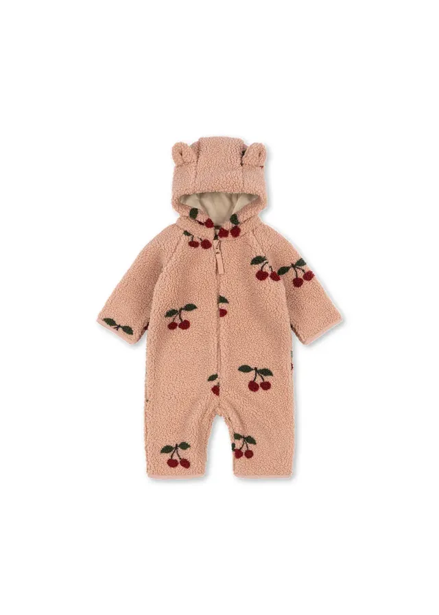 Konges Sløjd Jody babypak ma grande cerise blush teddy