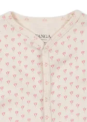 Bello Onesie Punto Rosa biokatoen newborn