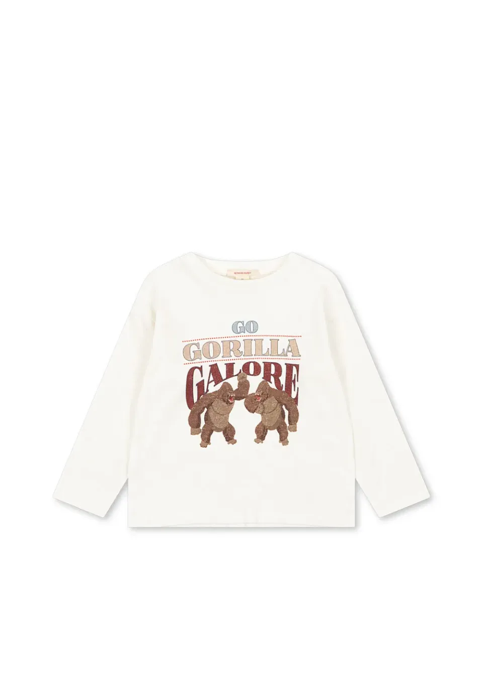 Konges Sløjd Era longsleeve T-shirt off white biokatoen