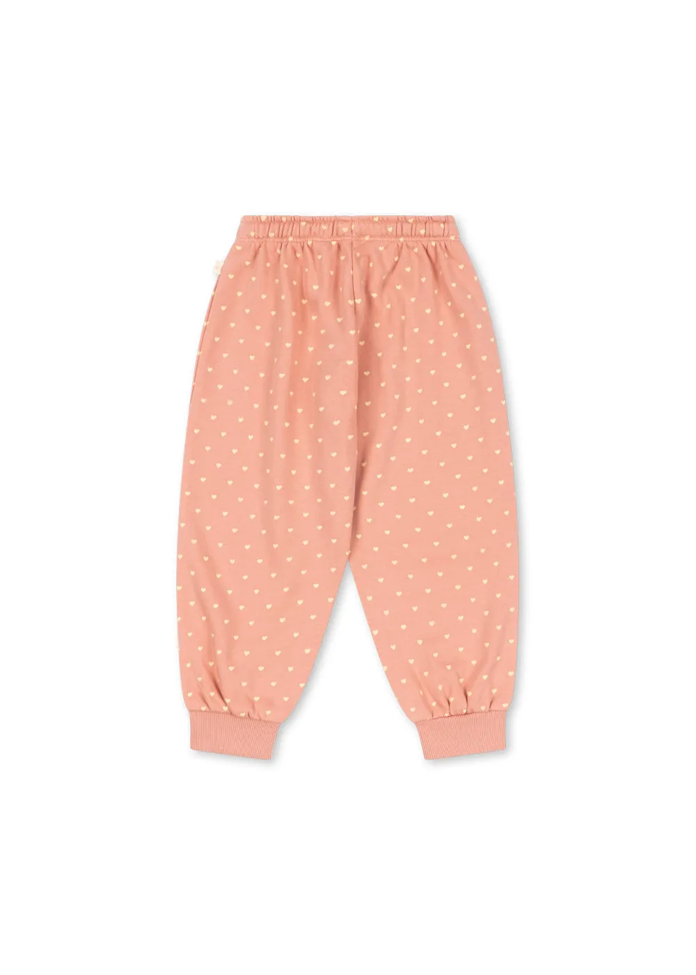 Konges Sløjd Spotty sweatbroek coeur feathers bio katoen