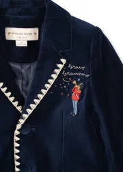 Konges Sløjd Rocky Blazer navy blazer velours