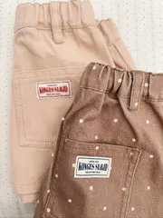 Konges Sløjd Magot Korte Broek ermine dot biokatoen