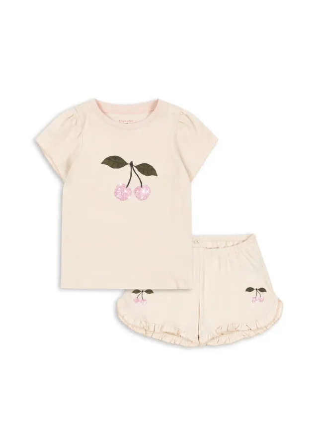 Konges Sløjd Famo Flounce set buttercream biokatoen
