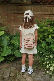 Konges Sløjd Florita poloshirt antique white katoen