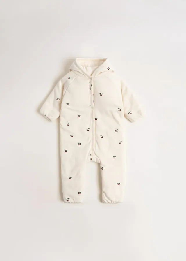 Konges Sløjd Babypak Onesie Cherry Biokatoen Capuchon
