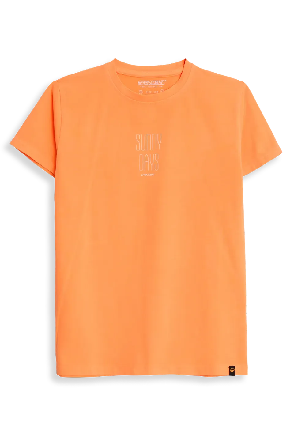 4President Ryan Dark orange T-shirt jongens zomer