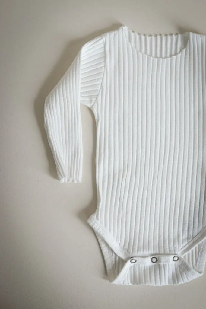 Louloúdi Raf romper ribstof naturel
