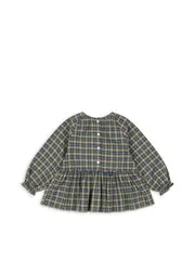 Konges Sløjd Terre Shirt laurel blue check blouse