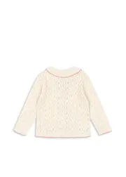 Konges Sløjd Rosier vestje off white kasjmiermix