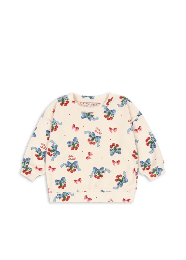 Konges Sløjd Itty sweater amarena biokatoen