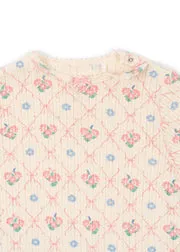 Konges Sløjd Minnie onesie fleur decor biokatoen
