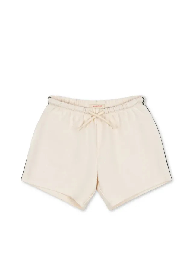 Konges Sløjd Florian Korte Broek Antique White Biokatoen