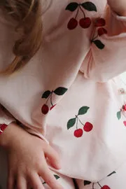 Konges Sløjd Drey Blouse Ma Grande Cerise Peony Katoen