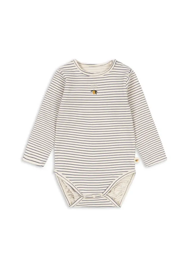 Konges Sløjd Basic romper stripe como 9M-3Y