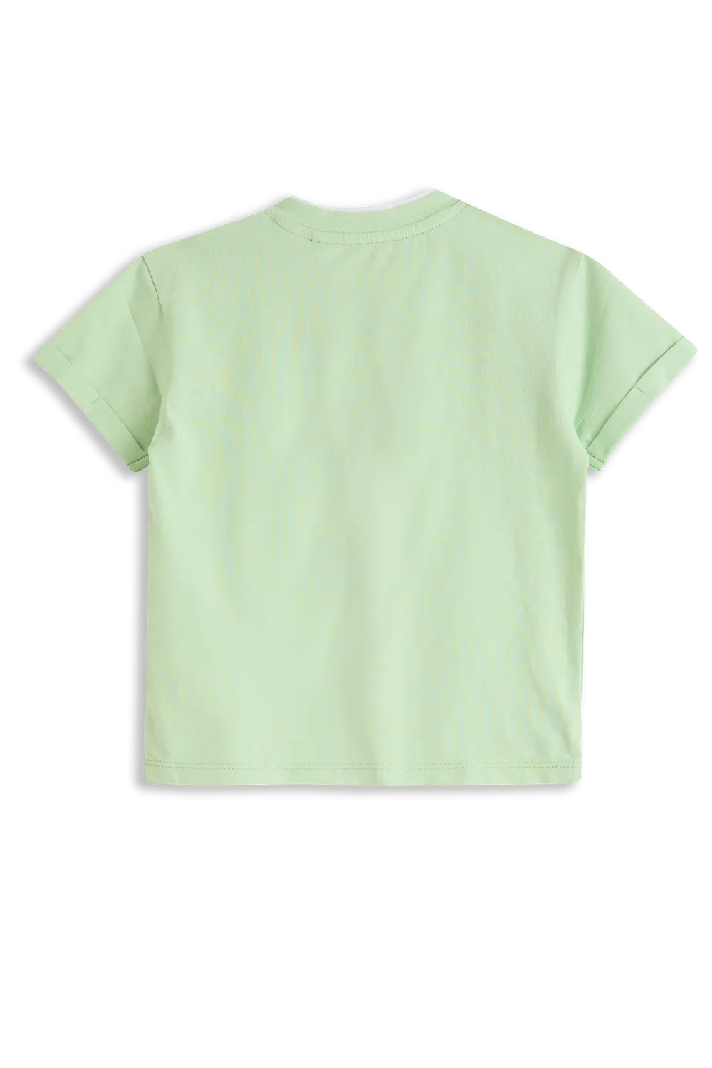 4President Dylan T-shirt jongens pastelgroen balprint