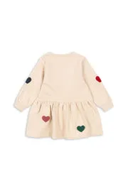 Konges Sløjd Lou Sweat Jurk multi heart biokatoen