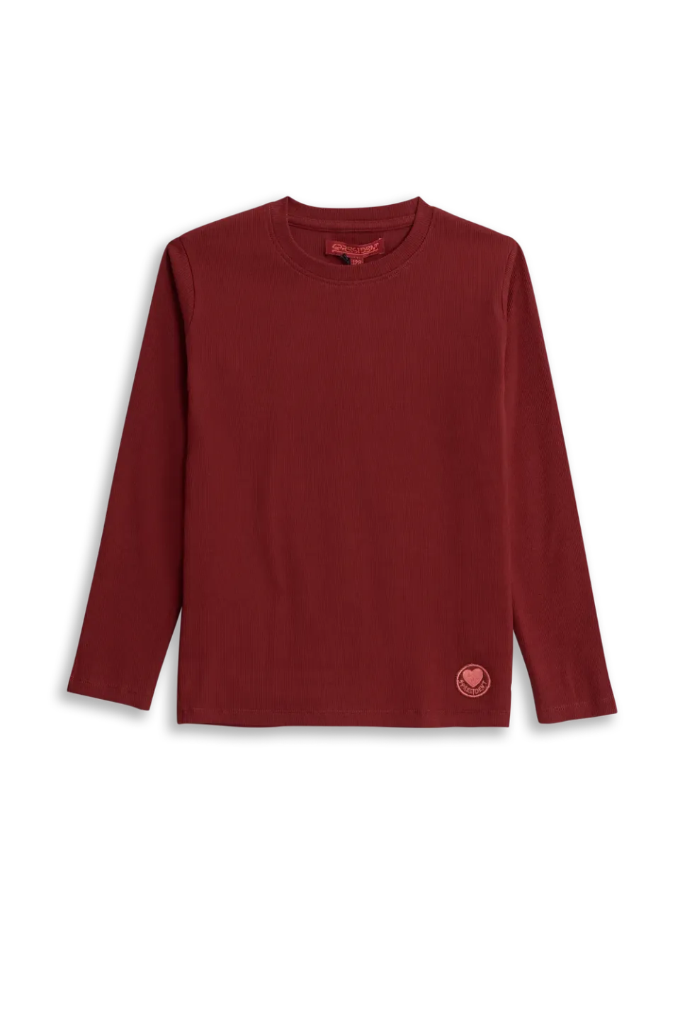 4PRESIDENT Imke longsleeve Sun-dried Tomato effen