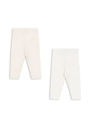 Konges Sløjd Fio Leggings 2-Pack Blue Mix Biokatoen