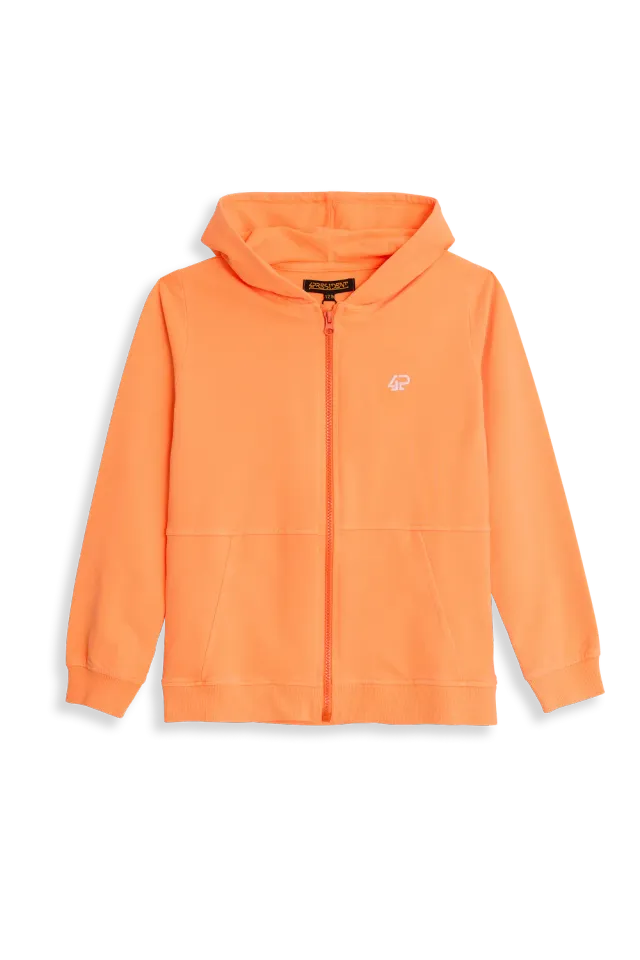 4PRESIDENT Richard Dark Orange short jongens katoen