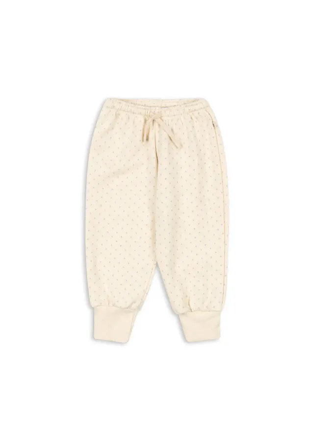 Konges Sløjd Loupy Lou sweatbroek jazzy dot katoen