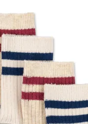 Konges Sløjd Sokken 2-pack off white biokatoen