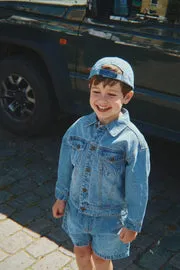 Konges Sløjd Magot Jas Spijkerjas denim blue biokatoen