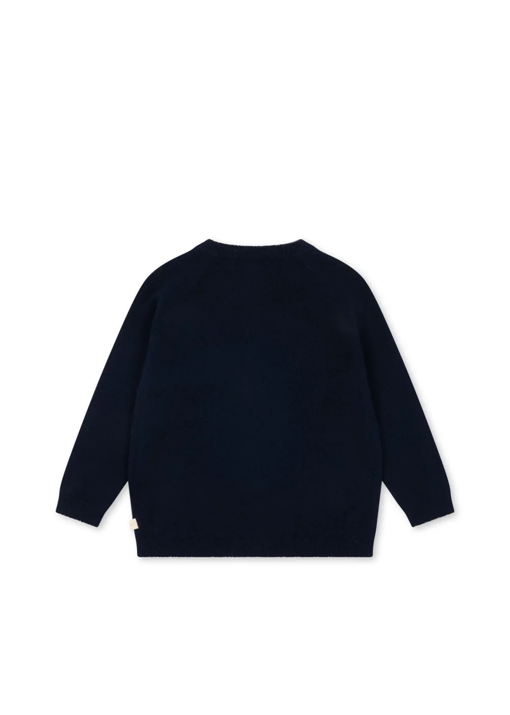 Konges Sløjd Cattie Cardigan babyvest blauw wol