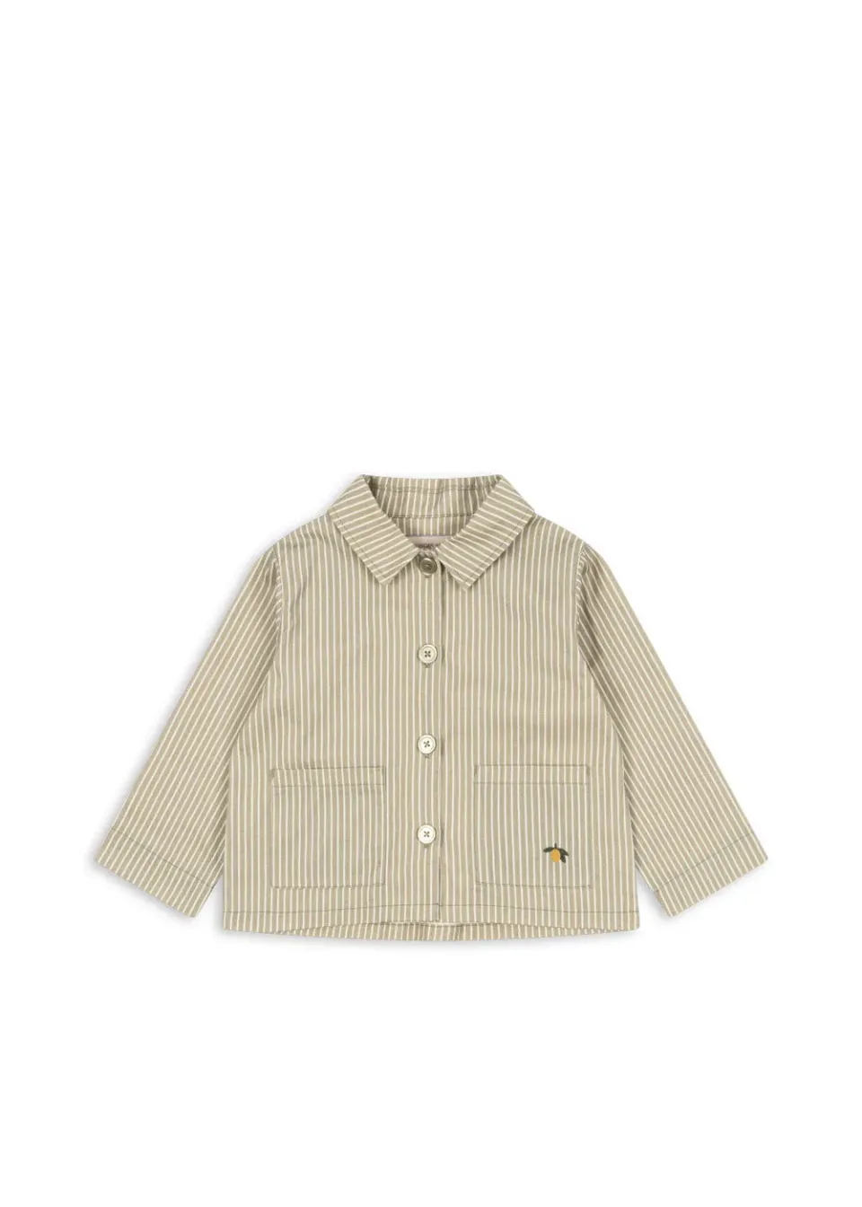 Konges Sløjd Frankie overshirt tea stripe biokatoen