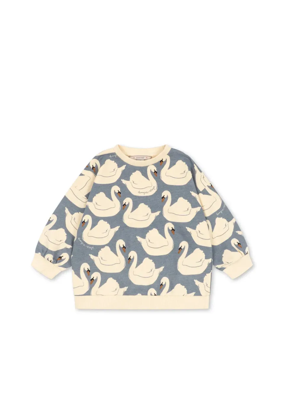 Konges Sløjd Loupy sweater swan biokatoen