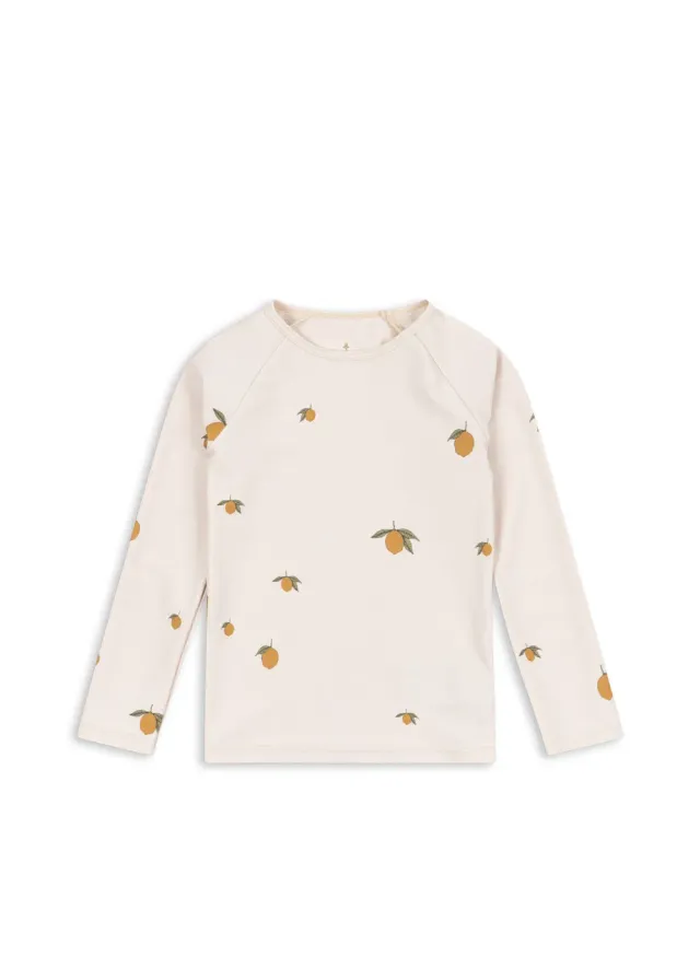 Konges Sløjd Aster Zwemmblouse mon grand citron UPF 50+