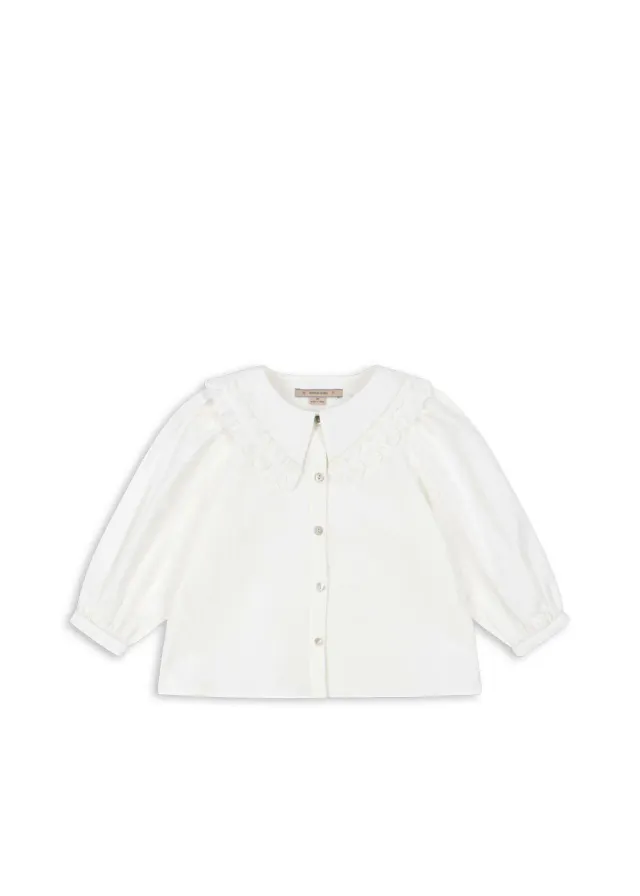 Konges Sløjd Coeur Shirt optic white biokatoen
