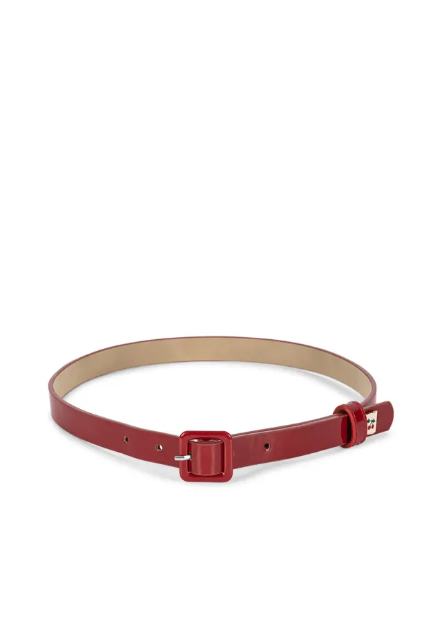 Konges Sløjd Bina riem haute red rood