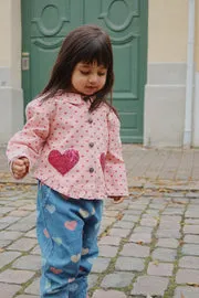 Konges Sløjd Nola overshirt berry coeur katoen