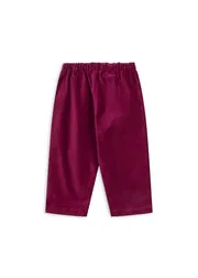 Konges Sløjd Barbara fluwelen broek sangria
