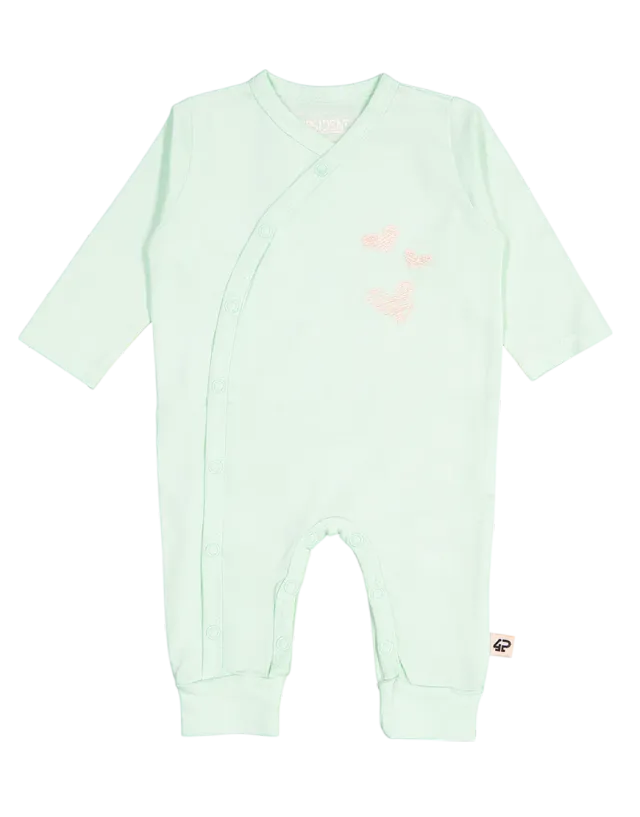 4President Billy Mint romper baby mint