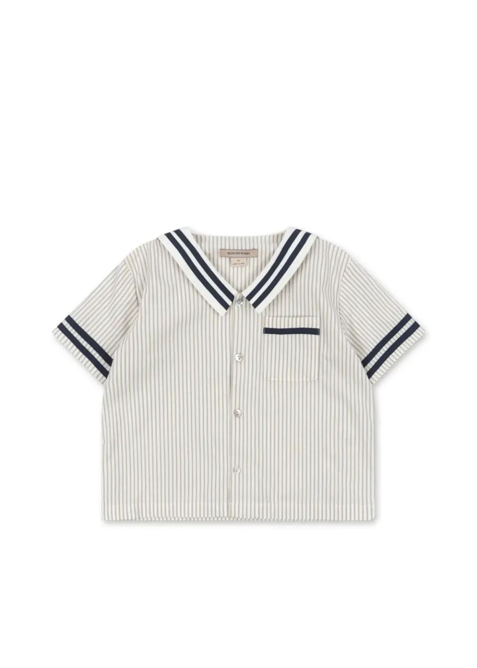 Konges Sløjd Allie matrozen overhemd bleu stripe biokatoen