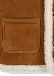 Konges Sløjd Bonne shearling jas cognac – lamssuède