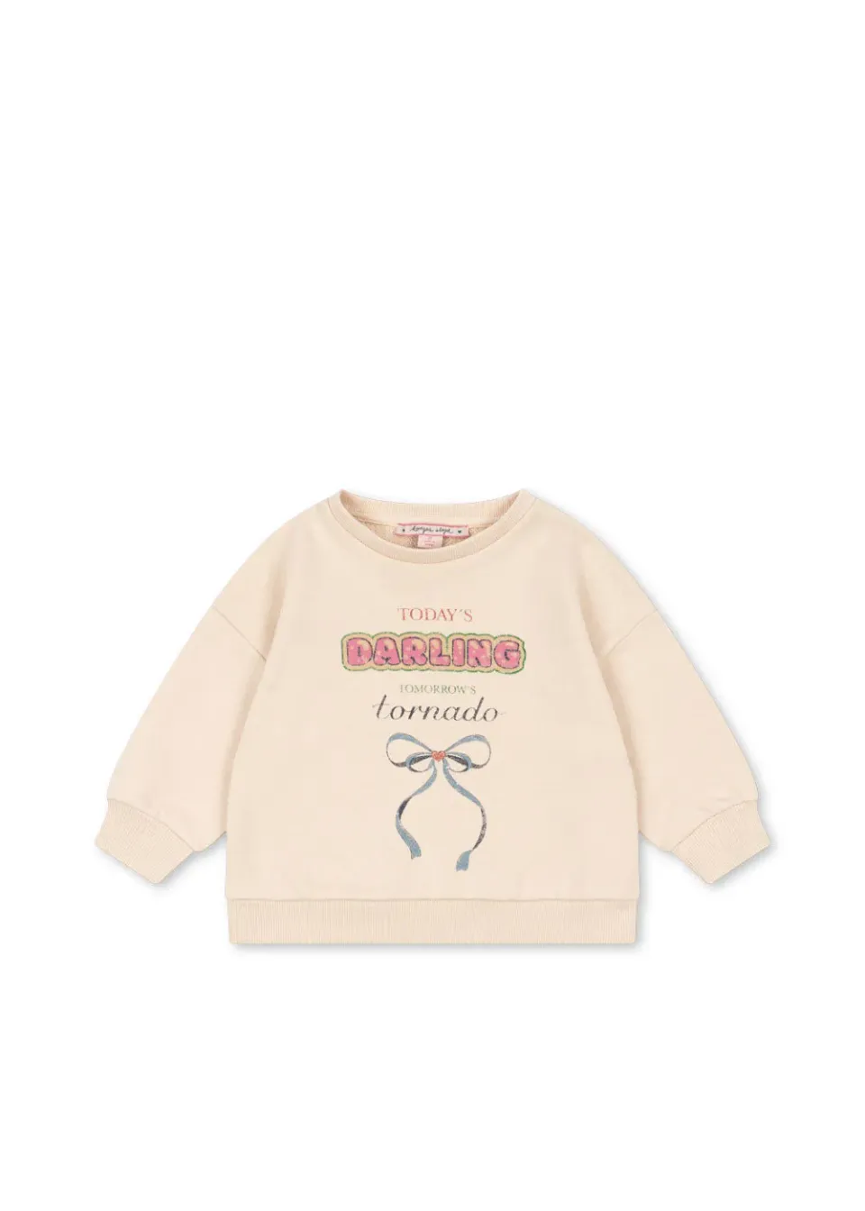 Konges Sløjd Loupy Lou sweater brazillian sand biokatoen